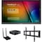 Viewsonic ViewBoard bundle includes the following items: - ViewBoard IFP8650 4K Interactive display - IFP8650-C1 - alternate 1