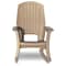 Semco Rockaway Heavy Duty All-Weather Outdoor Rocking Chair By Plastics - Sand Tan SEMS - alternate 1