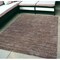 Homeroots 5' X 8' Brown and Ivory Striped Stain Resistant Indoor Outdoor Area Rug 531658 - alternate 1