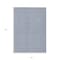 Homeroots 8' X 10' Navy Blue And Gray Geometric Washable Indoor Outdoor Area Rug 594488 - alternate 2