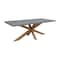 International Concepts Outdoor 7 Piece Teak Patio Furniture Set with a Table and 6 Chairs KODT-38037BG-300-3 - alternate 3
