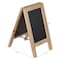 Vintiquewise 11-inch Wooden A-Frame Double-Sided Chalkboard and Menu Board Easel, Single QI004935.S - alternate 2