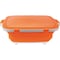 Drip Ez Orange 20'' L. x 16.25'' W. x 5.5'' D. Collapsible BBQ Prep Tub TUBV2-1-OR - alternate 2