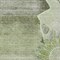 Homeroots 8' X 10' Artichoke Green And Gray Floral Washable Indoor Outdoor Area Rug 582233 - alternate 2