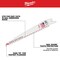 Milwaukee Tool SAWZALL Standard Metal and Wood Blade Set (10-Piece) 49-22-1110 - alternate 2