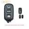 Aks Keys 2004 - 2009 Toyota Remote Control Shell 4B for FCC# HYQ12BAN / HYQ12BBX RS-TOYOTA-01 - alternate 2