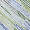 Homeroots 9' X 12' Sky Blue And Fern Green Striped Washable Indoor Outdoor Area Rug 617696 - alternate 2