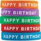 Teacher Created Resources Happy Birthday Wristbands, Multi, Silicone, 1 Set 6559 - alternate 1