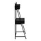 Homeroots 32" Black Computer Desk With Four Drawers 489872 - alternate 3