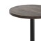 Flash Furniture Bennett 30 in Round Solid Wood Commercial Indoor Tabletop, Dark Brown, 22 in x 22 in Table Height GSF-RD30-DKBRN-T2222-GG - alternate 3