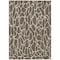 Homeroots 3' X 5' Brown And Beige Geometric Washable Indoor Outdoor Area Rug 599268 - alternate 2