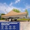 Tarps Now Heavy Duty Tarp, 10 ft x 12 ft, 20 Mil, Tan, Polyester / Canvas FSPCTN-1012 - alternate 2