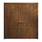 Sartodoors Sliding Closet Double Bi-fold Doors 72 x 96 inches, Ego 5012 Cognac Oak Veneer, Sturdy Tracks Mold EGO5012DBF-DKO-72x96 (4* 18x96) - alternate 1