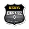 Signmission Ken's Garage I Can Fix Everything But Stupid, 6 Inch X 6 Inch, Plastic Sign SHI-P-6-490-KEN - alternate 1