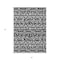 Homeroots 5' X 8' Black And Ivory Southwestern Washable Indoor Outdoor Area Rug 594149 - alternate 2