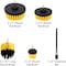 Neiko 9-Piece All-Purpose Scrub Brush with Extended-Reach for Cleaning & Car Detailing Attachments 00321A - alternate 2