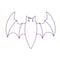 Celebrations Purple 120 ct 15 in. LED Prelit Illuminated Bat Halloween Decor 24MBPLA - alternate 1