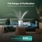 Edendirect 300 sq ft HEPA True Personal Air Purifier in White with Timer Get Rid of Dust ZR-HAAP1170 - alternate 2