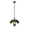 Z-Lite Lumina Matte Black 5 Light Chandelier 7520-5MB - alternate 2