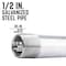 Ace Trading - Nipple 1/2 in. MIP each X 1/2 in. D MIP Galvanized Steel 3-1/2 in. L Nipple 301UP12X312 - alternate 2