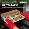 Nutrichef 3‑Piece Non‑Toxic Cookie Sheets for Baking NCSBSG63 - alternate 3