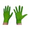 The Green Diesel Green Diesel Disposable Gloves, Nitrile, 8 mil, Powder-Free, Green, Diamond Textured, M, 100PK 70004-M - alternate 2
