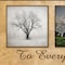 Homeroots There is a Season Big Trees Black Framed Print Wall Art 406514 - alternate 1