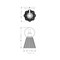 Z-Lite Auden Modern Gold 1 Light Wall Sconce 7704-1S-MGLD - alternate 2