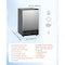 Vevor Under Counter Ice Maker 15 LBS/Day Crescent Ice Maker and 11LBS Storage Bin ZB-28 - alternate 2