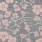 Homeroots 8' X 10' Gray Pink And Ivory Floral Washable Indoor Outdoor Area Rug 600003 - alternate 2