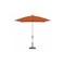 Treasure Garden 7.5 ft Square Patio Umbella, aluminum, fiberglass ribs, outdoor, Astoria Sunset Stripe UM847SQ-SS 56095 Astoria Sunset Stripe - alternate 1