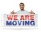 Signmission We Are Moving, 18 Inch x 48 Inch, Vinyl Banner B-30921 - alternate 2