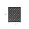 Homeroots 9' X 12' Charcoal And Gray Indoor Outdoor Area Rug 522141 - alternate 2