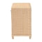 Bali & Pari Lanica Braided Natural Rattan Console Table 259-14511-ZORO - alternate 2