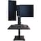 Victor Technology Standing Desk Converter, 28 in W, Black DC350A - alternate 4