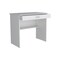 Homeroots 32" White Wood Computer Desk With Drawer 546421 - alternate 2