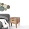 Homeroots 23" Brown Two Drawer Nightstand 527069 - alternate 3