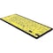 Logickeyboards XLPRINT BLUETOOTH BLK ON YLW U LKBU-LPBY-BTON-US - alternate 2