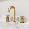 Vigo Cass Two Handle Three-Hole Widespread Bathroom Faucet in Matte Brushed Gold VG01301MG - alternate 2