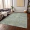 Homeroots 8' X 10' Sage And Gold Medallion Washable Indoor Outdoor Area Rug 616577 - alternate 2