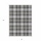 Homeroots 5' X 8' Charcoal Ivory And Gold Plaid Washable Indoor Outdoor Area Rug 597100 - alternate 3
