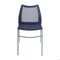Flash Furniture HERCULES Navy Stack Chair with Air-Vent Back, Non-Sled Base and Gray Powder Coated Metal Frame RUT-NC498-NV-GG - alternate 4