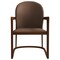 Leisuremod Svelta Elegant Wooden Dining Chair in Brown SC58BR - alternate 3