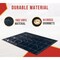 Mytee Products 8ft x 10ft Heavy Duty Tarp w/6in Double Pocket & Brass Grommets, 18oz, Long-Lasting Vinyl Tarp Vinyl-DP-8-10 - alternate 2