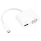 Sanoxy USB 3.1 Type C Male to HDMI 4K at 30Hz Female + VGA Female Adapter SNX-CBL-LDR-UC208-8200 - alternate 1