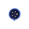 Walther-Werke Pin and Sleeve Plug, 20A, 230/3Ã¸Y120/208 VAC, 3 Phase, 3 Pole, Blue, NEMA Not Rated 210509 - alternate 3