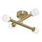 Afx Lane - LED Flush Mount - Light Antique Brass LANF20LAJUDLB - alternate 1