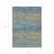 Homeroots 8' X 10' Denim Blue Striped Washable Indoor Outdoor Area Rug 608470 - alternate 2