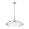 Z-Lite Lunelle Brushed Nickel 1 Light Pendant 3051P24-BN - alternate 2