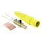 Leviton Single Pole Inline, 400 A, Male, Yellow 16D24-UY - alternate 1